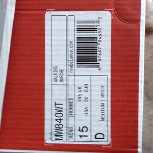 Men's New Balance 840wt walking shoe. Brand new, unworn NIB